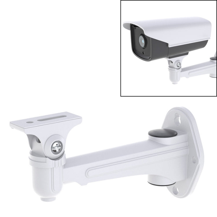 CCTV Wall Mount Stand Aluminum Metallic Silver Bracket Indoor Outdoor for Bullet Camera IP Camera Bracket Accessories CCTV Wall Mount Stand Aluminum Metallic Silver Bracket Indoor Outdoor for Bullet Camera IP Camera Bracket Accessories